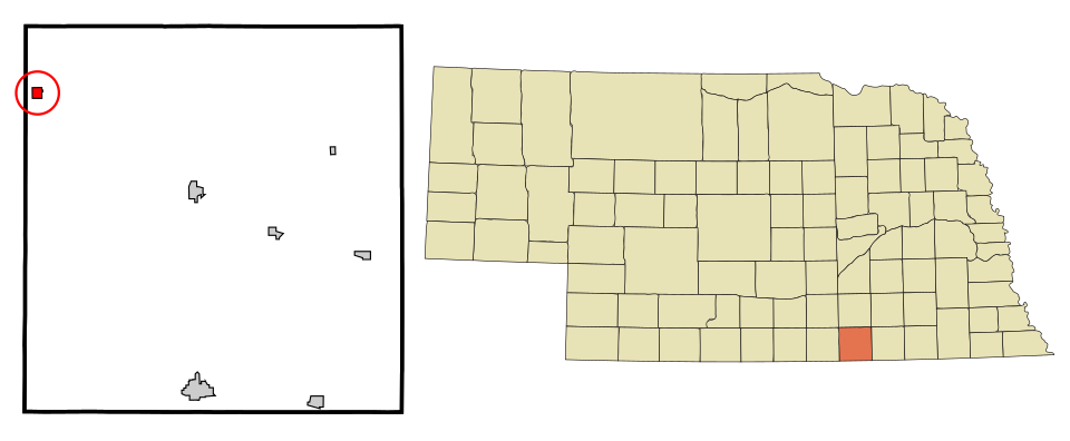 Locator map of Lawrence