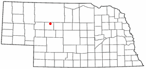 Locator map of Mullen