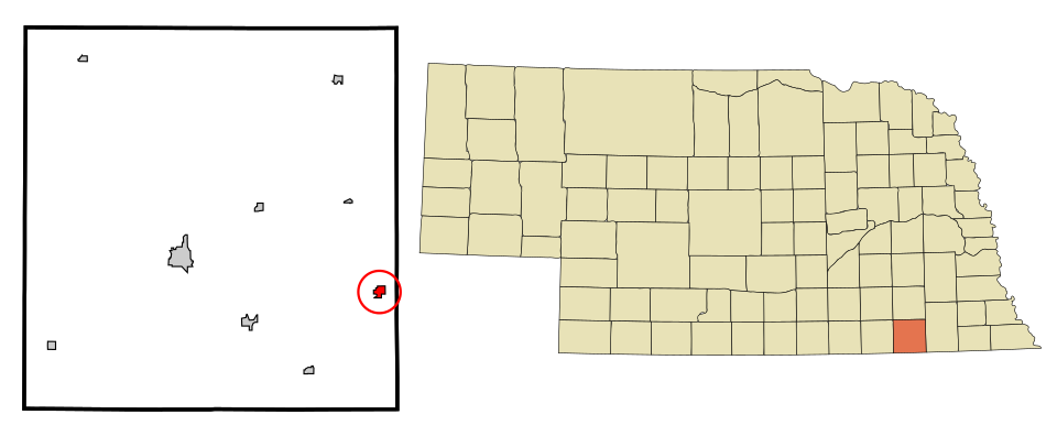 Locator map of Diller