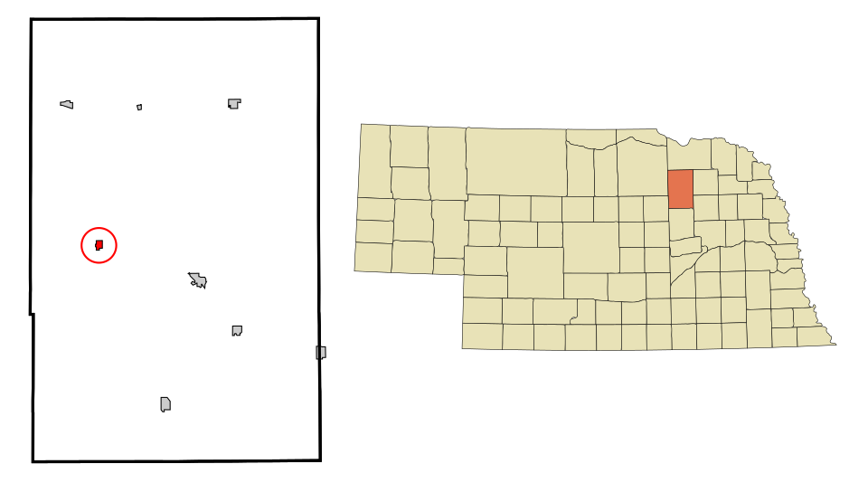 Locator map of Clearwater