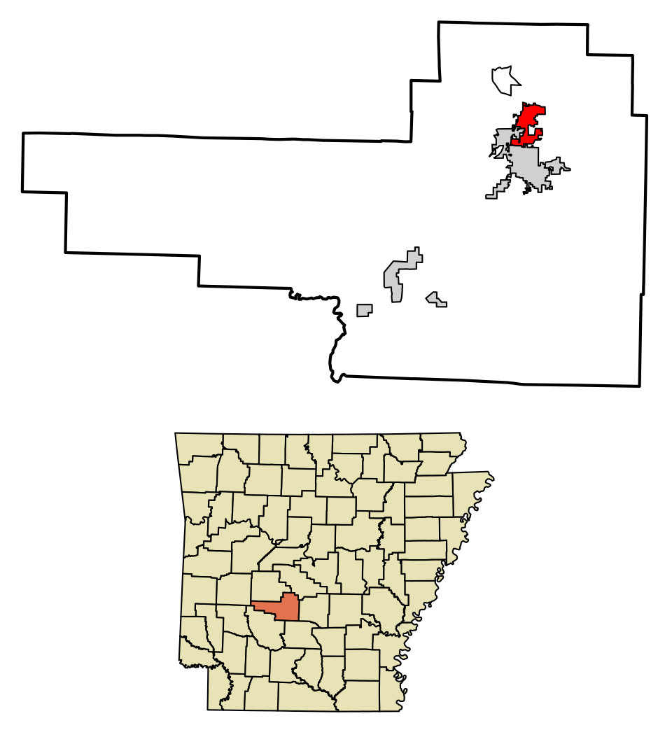 Locator map of Rockport