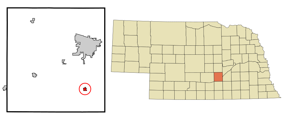 Locator map of Doniphan