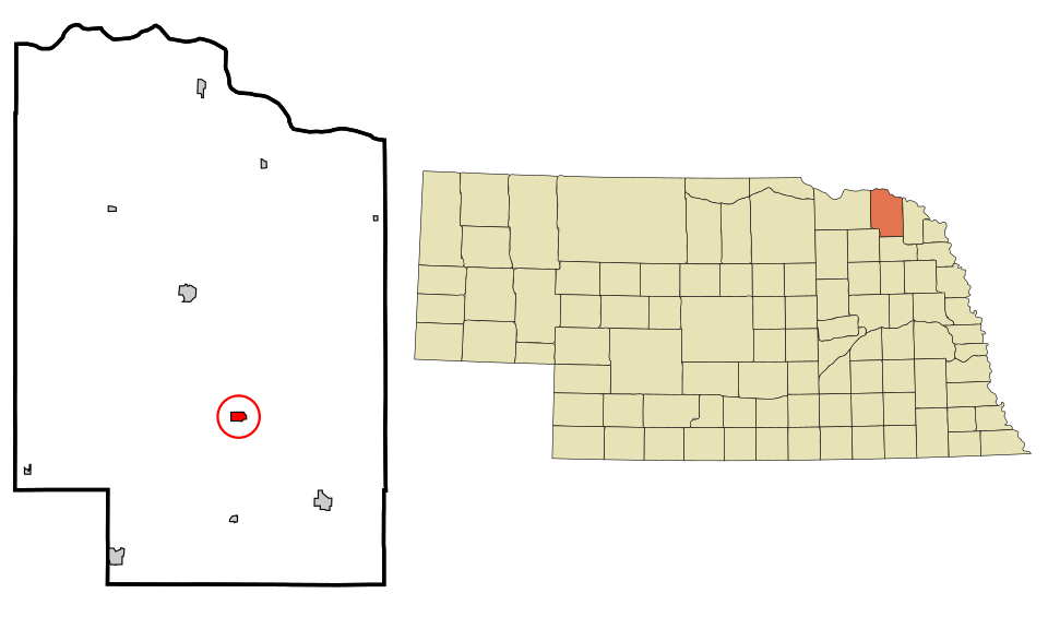 Locator map of Coleridge