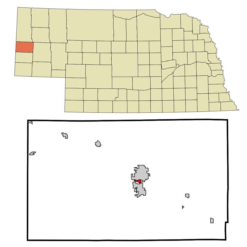 Locator map of Terrytown