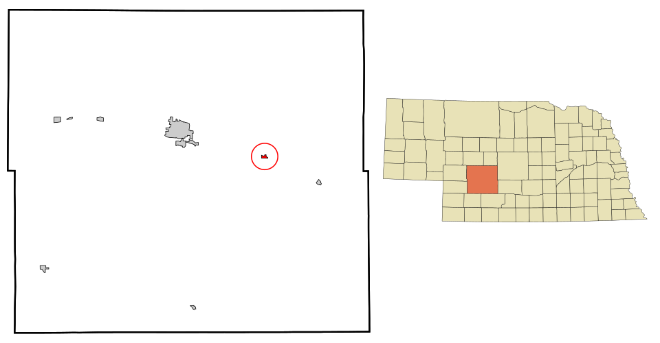 Locator map of Maxwell