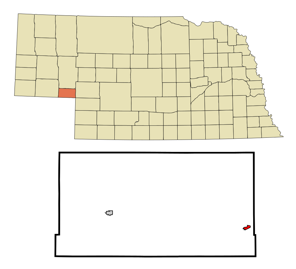 Locator map of Big Springs