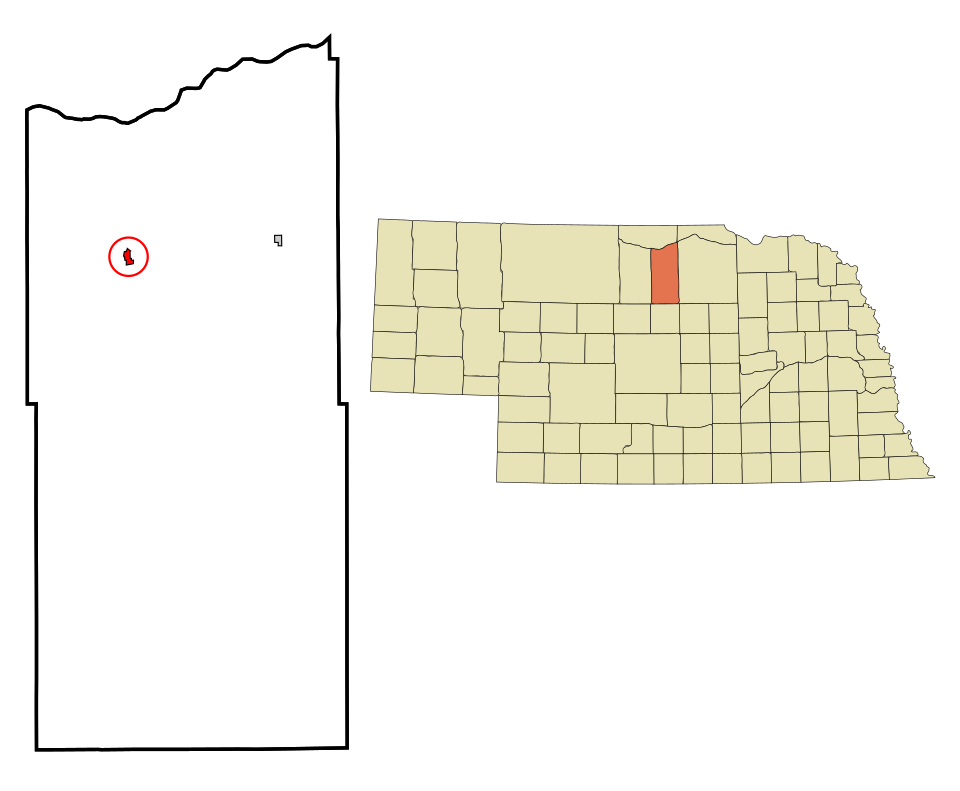 Locator map of Bassett