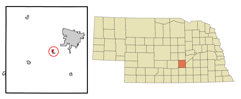 Locator map of Alda