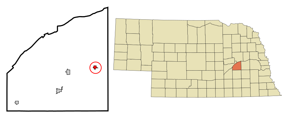 Locator map of Shelby