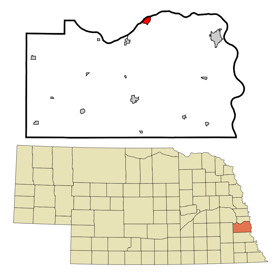 Locator map of Cedar Creek