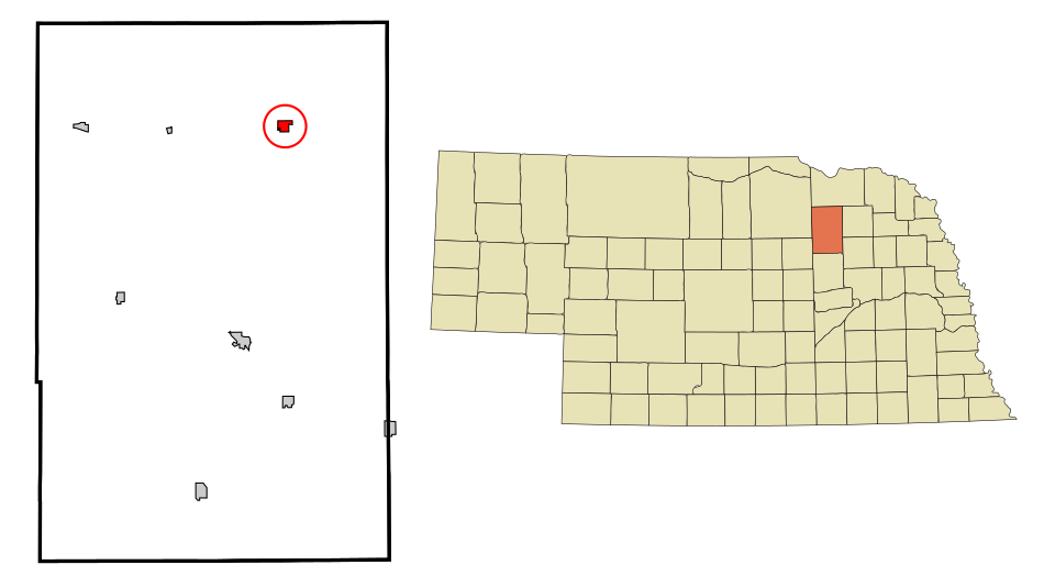 Locator map of Brunswick