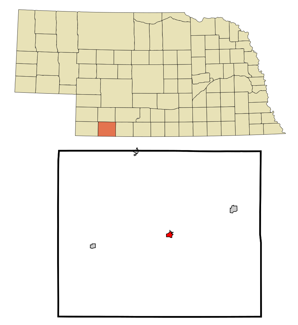 Locator map of Trenton