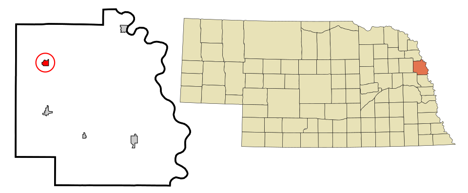 Locator map of Lyons