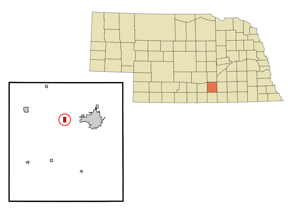 Locator map of Juniata