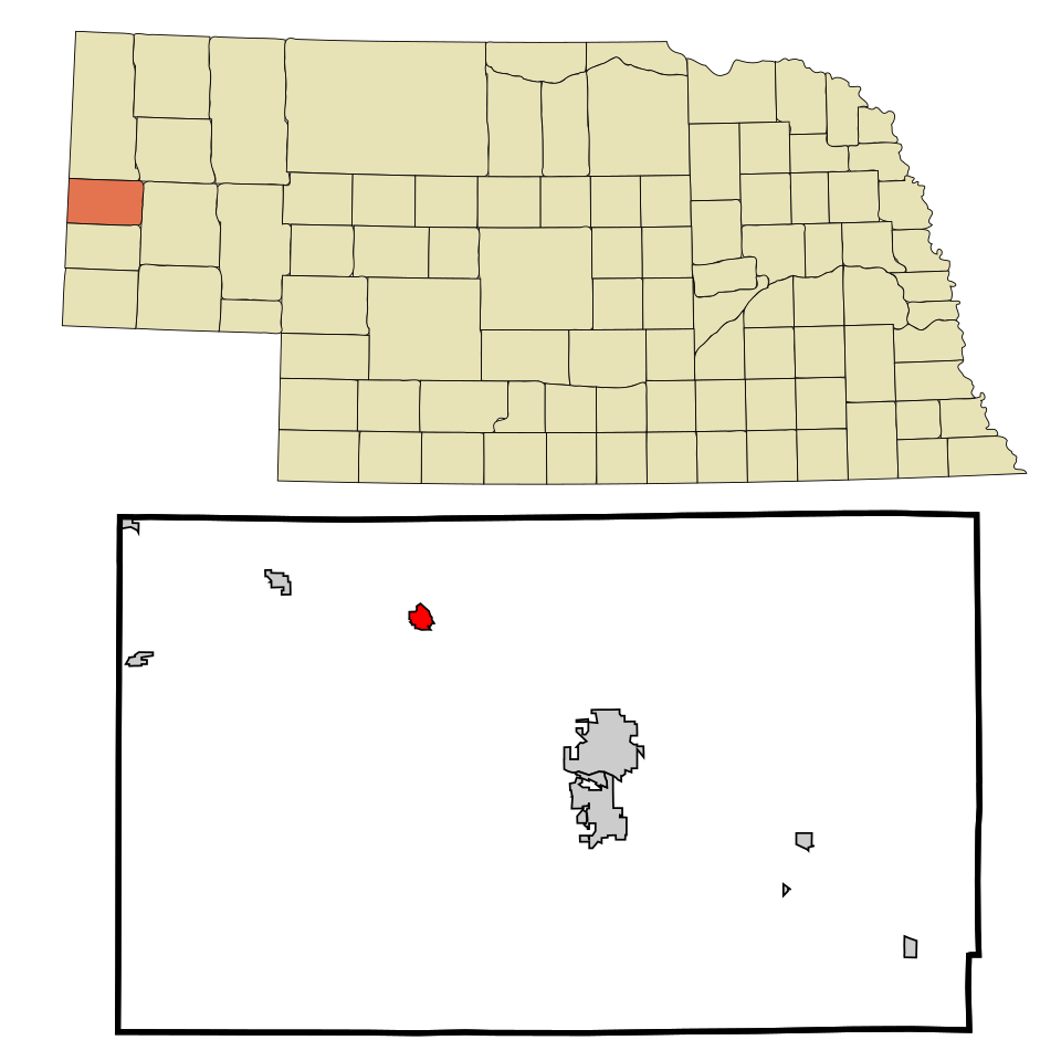 Locator map of Mitchell