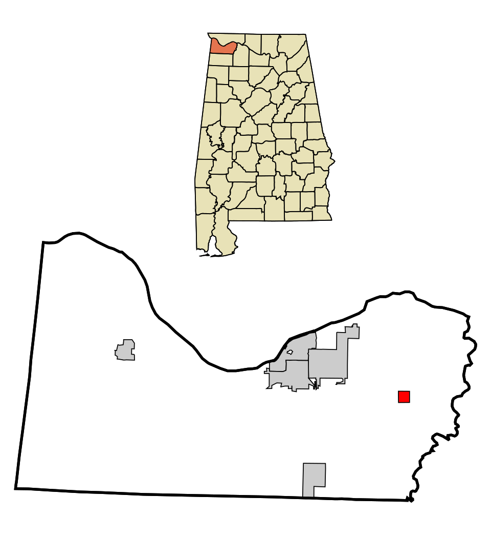Locator map of Leighton