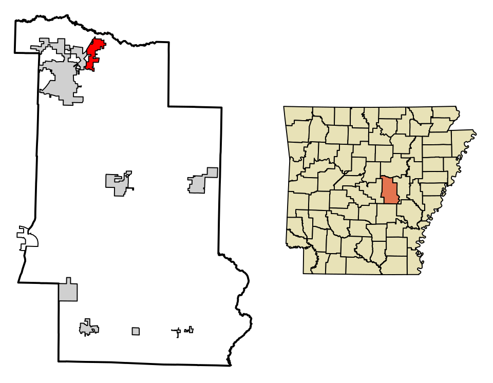 Locator map of Ward