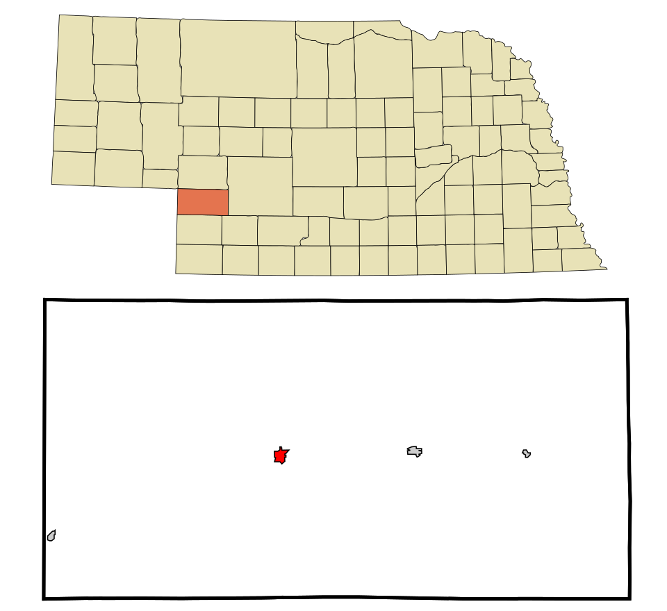 Locator map of Grant