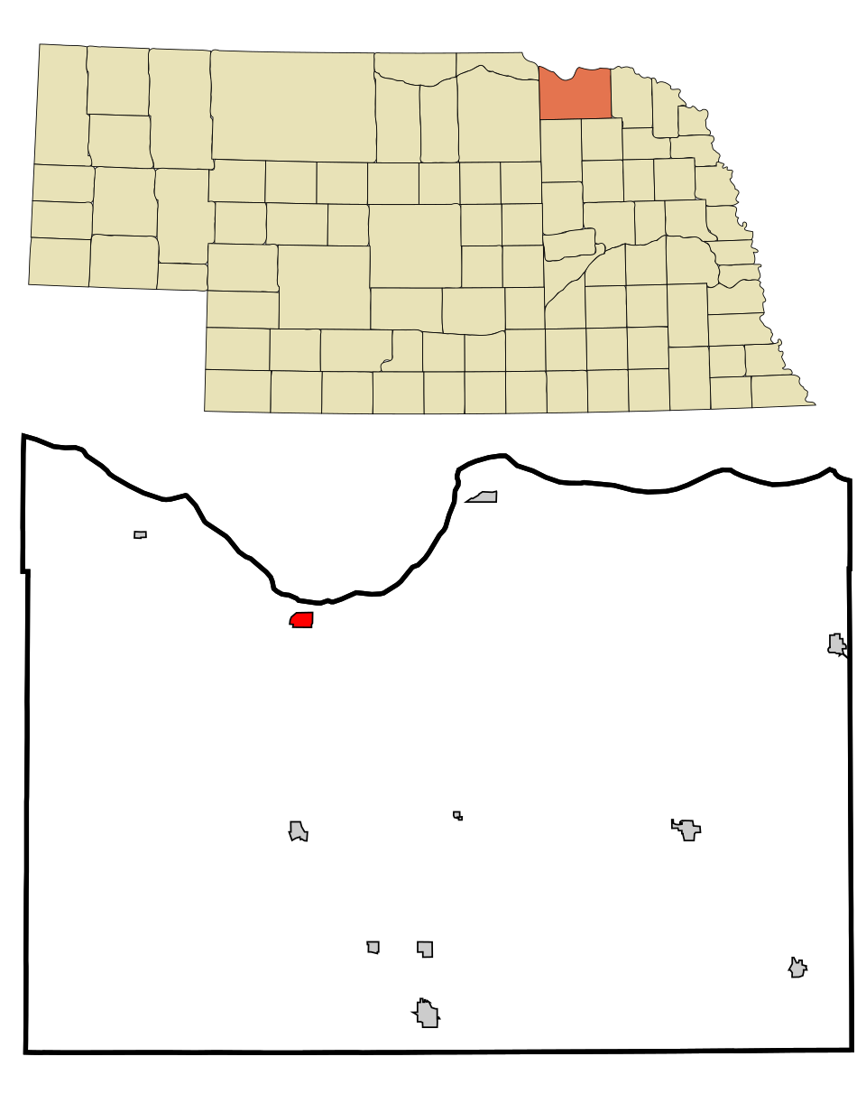 Locator map of Niobrara