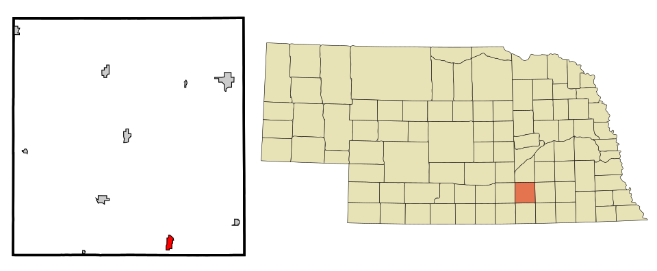 Locator map of Edgar
