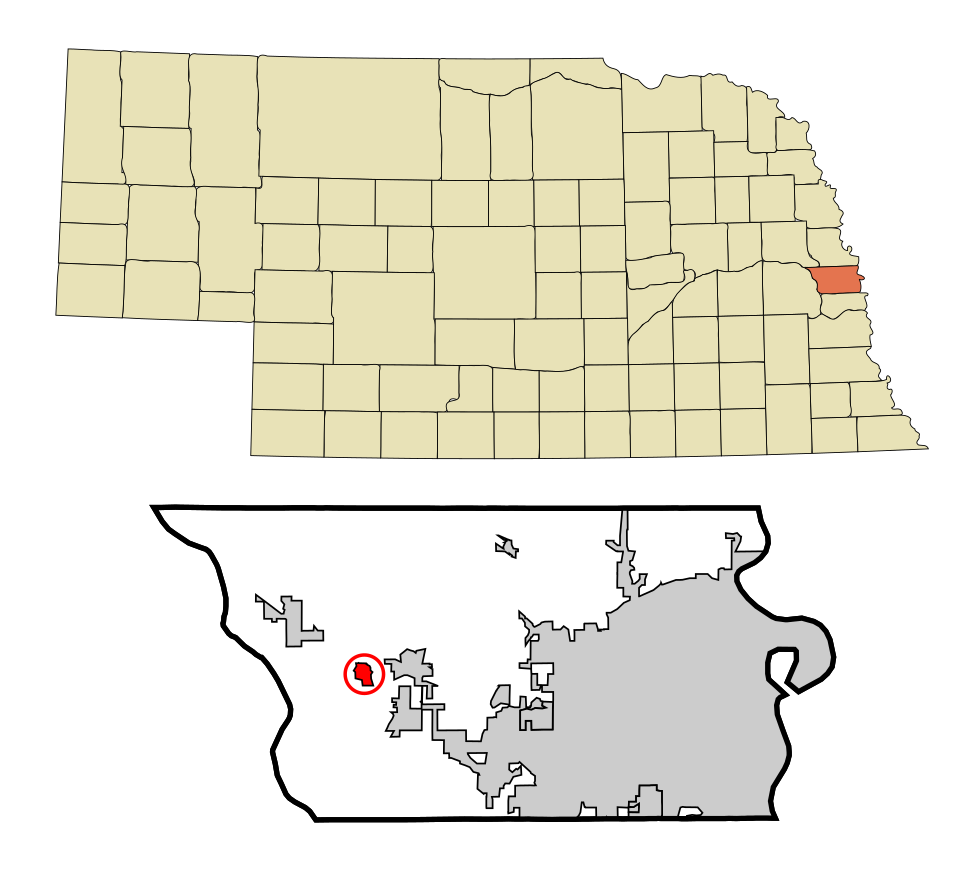 Locator map of Waterloo