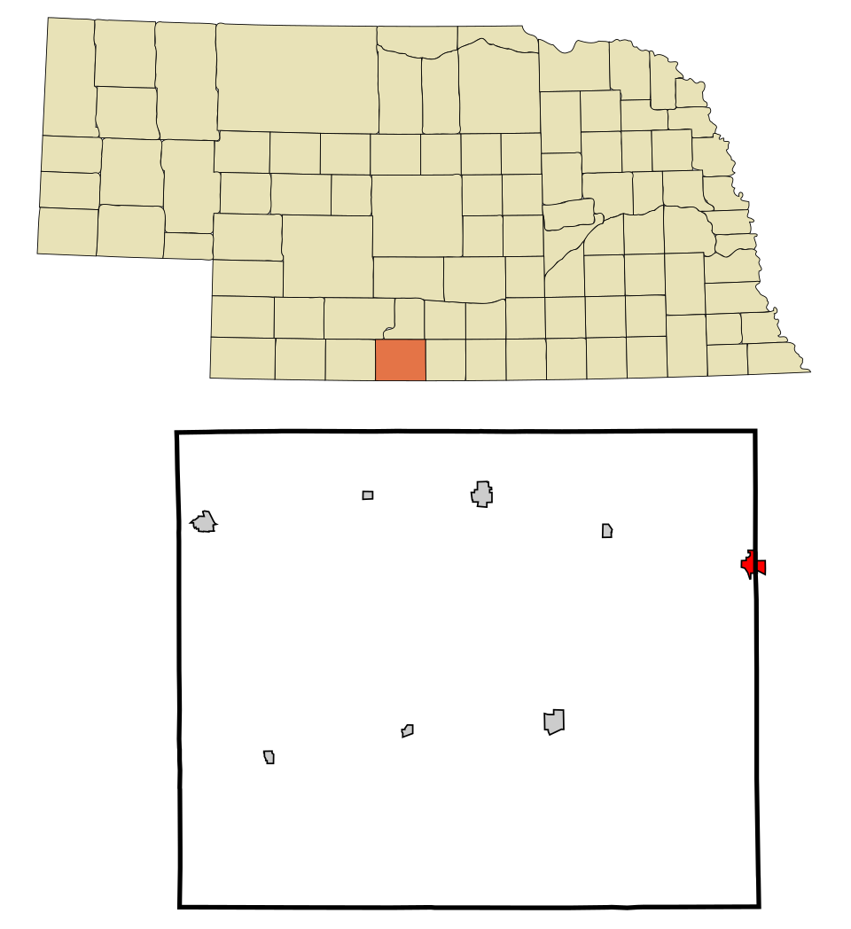 Locator map of Oxford
