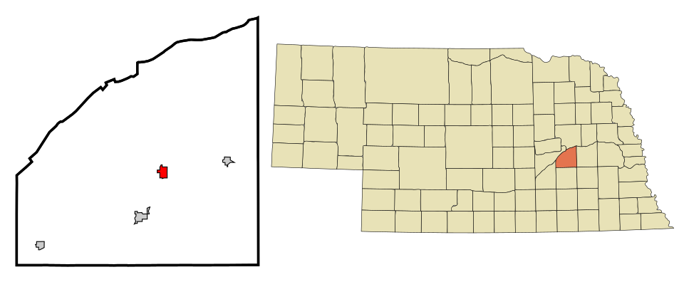 Locator map of Osceola