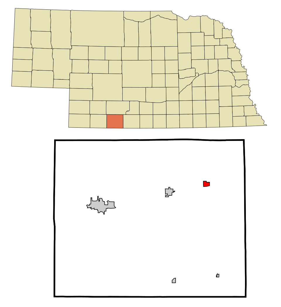 Locator map of Bartley