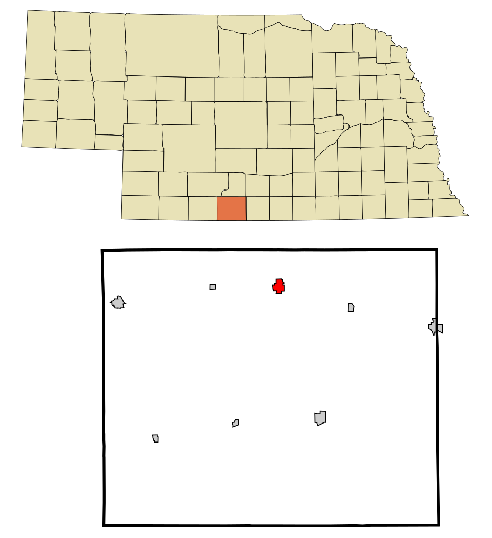 Locator map of Arapahoe
