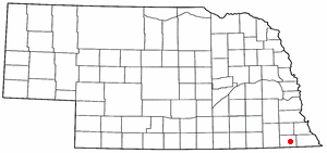 Locator map of Pawnee