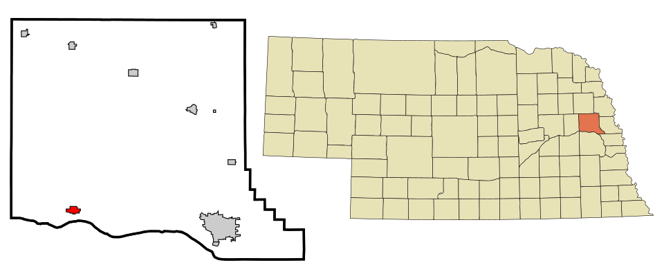 Locator map of North Bend