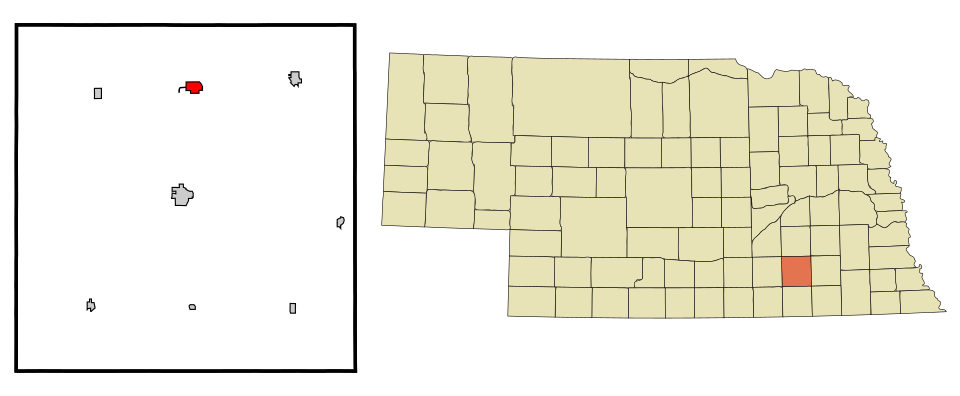 Locator map of Fairmont
