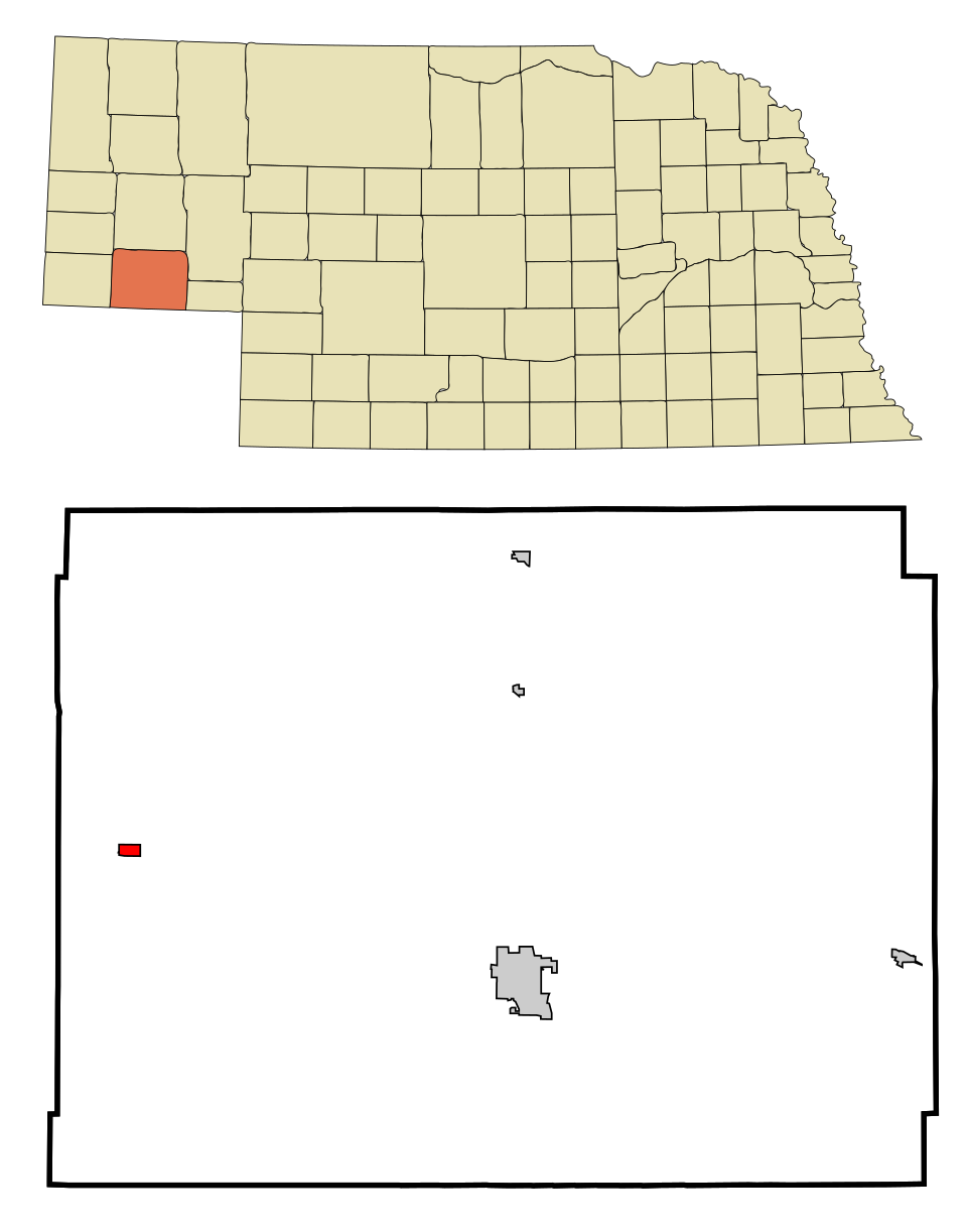 Locator map of Potter
