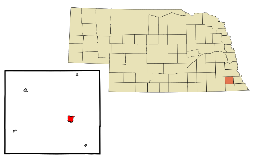 Locator map of Tecumseh