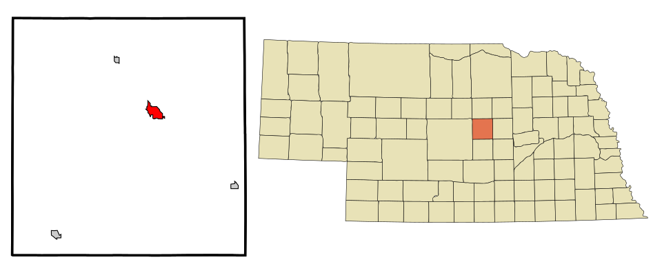 Locator map of Ord