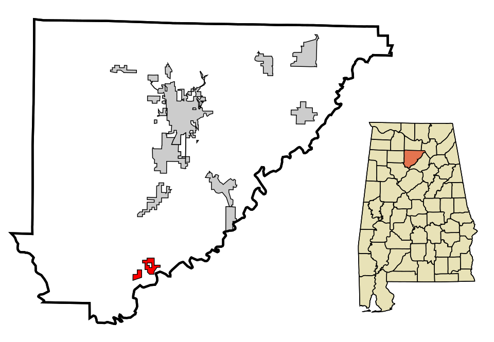 Locator map of Colony