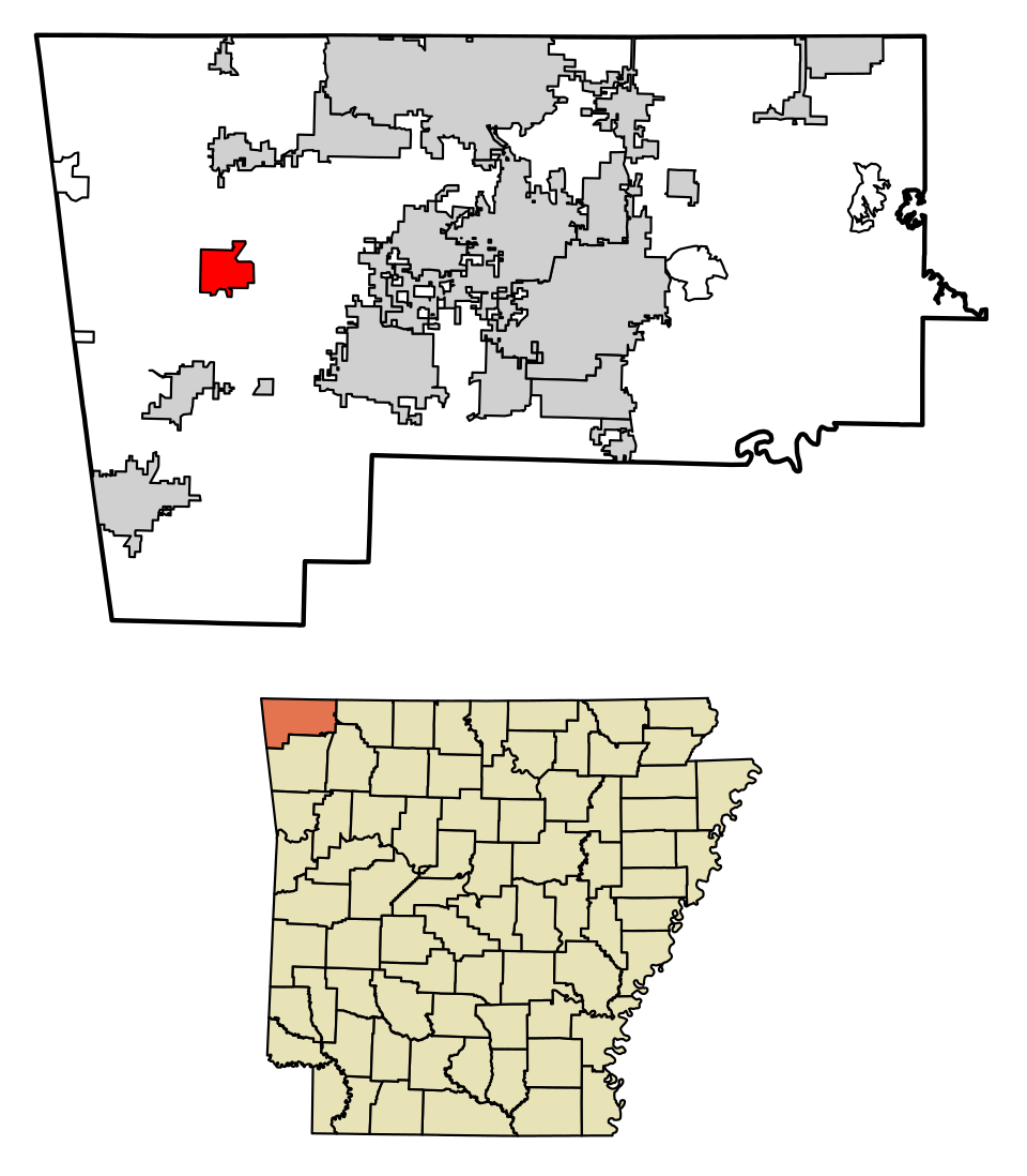 Locator map of Decatur
