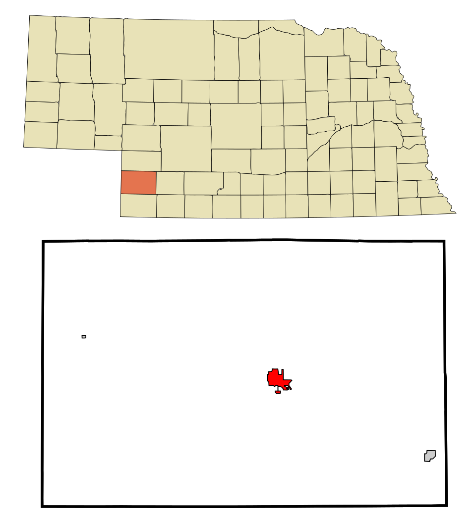 Locator map of Imperial