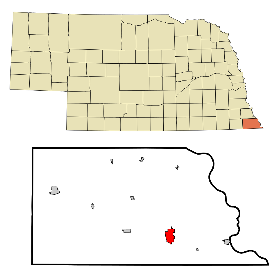 Locator map of Falls