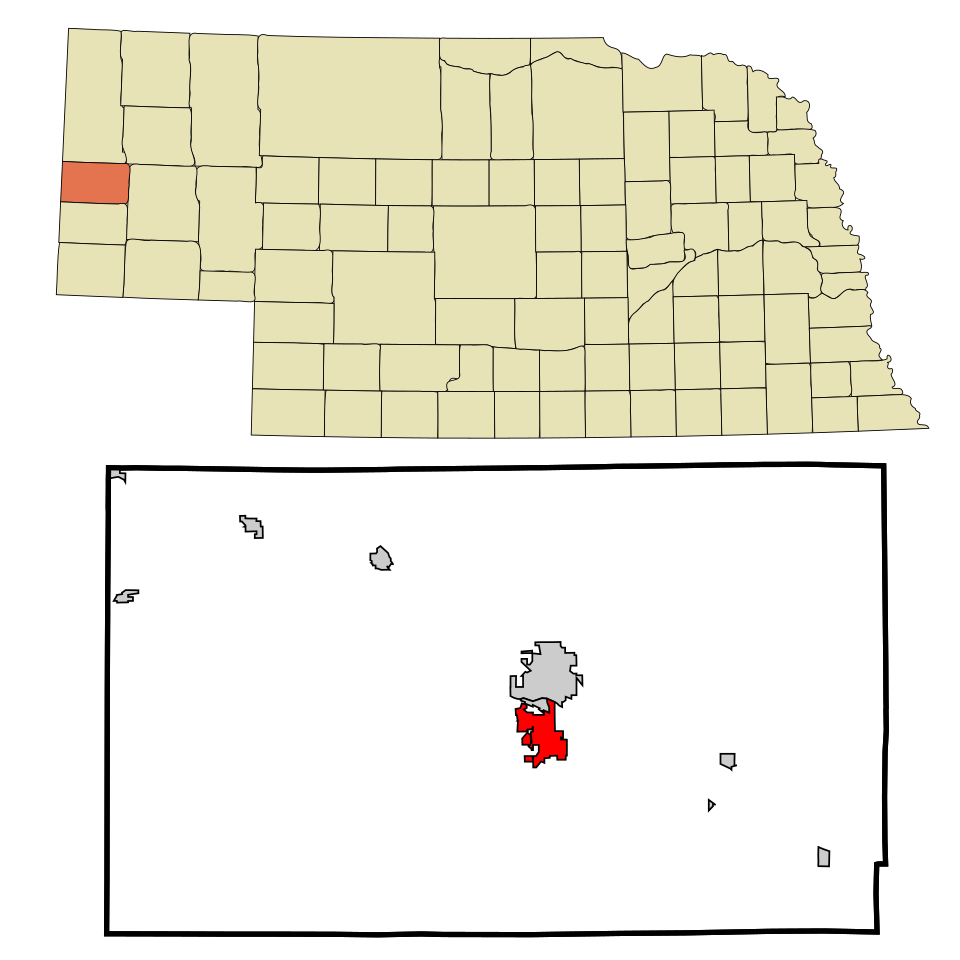 Map of Gering