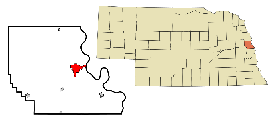 Locator map of Blair