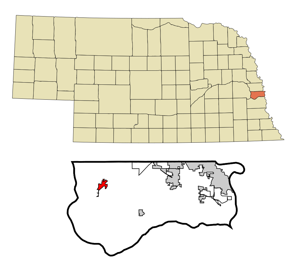 Locator map of Gretna