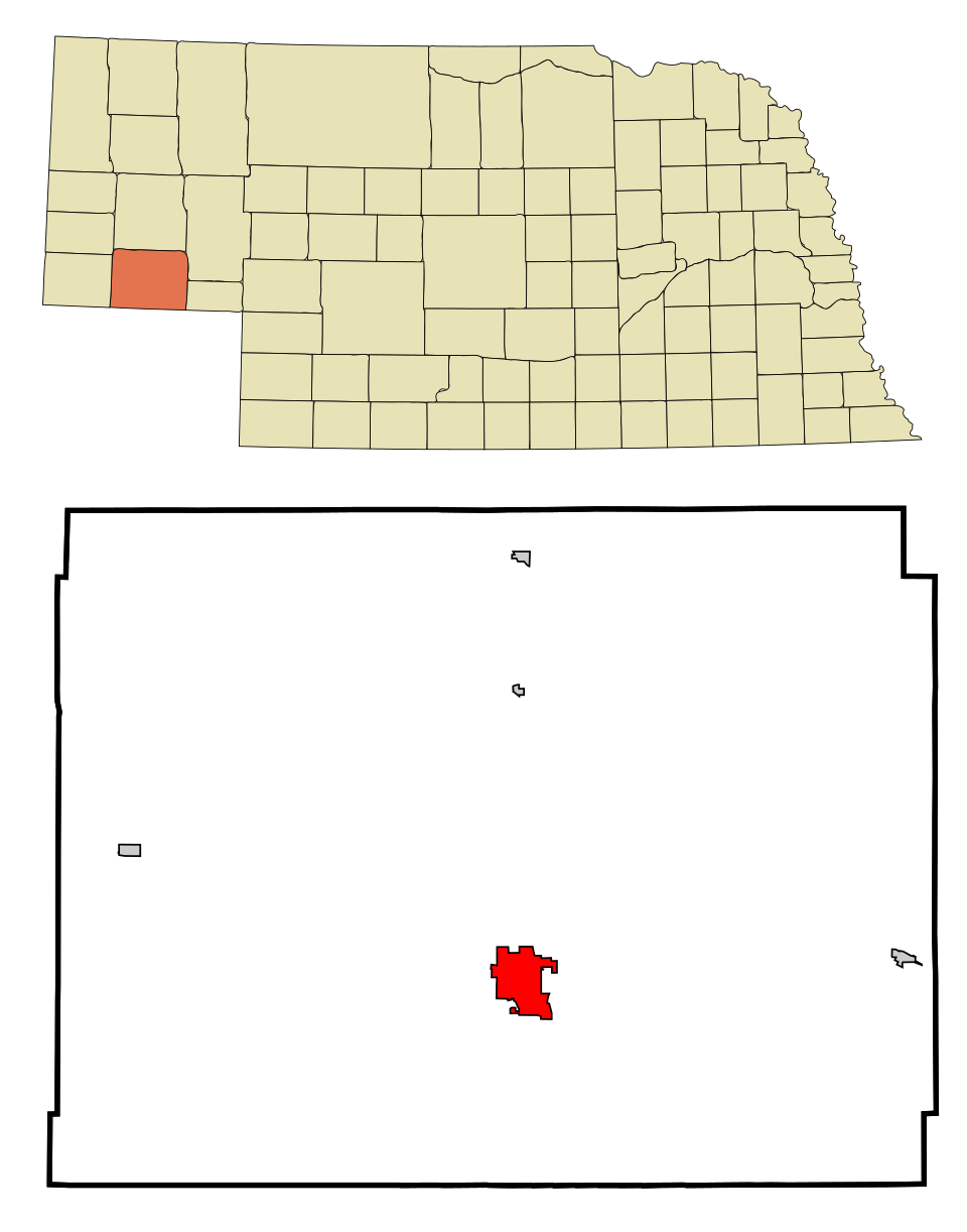 Locator map of Sidney
