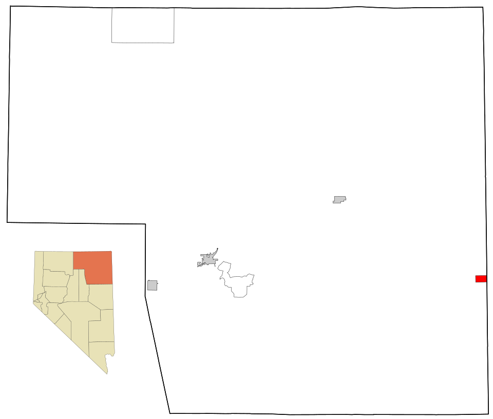 Locator map of West Wendover