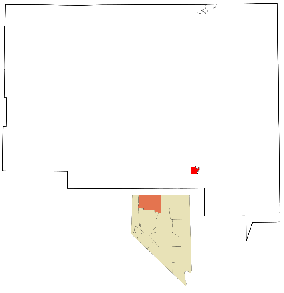 Map of Winnemucca