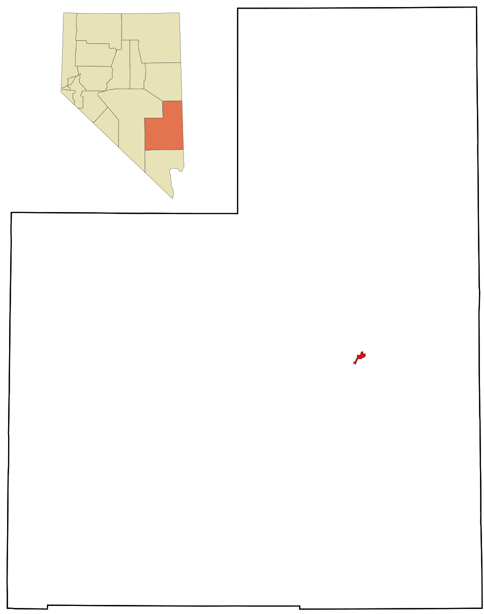 Locator map of Caliente