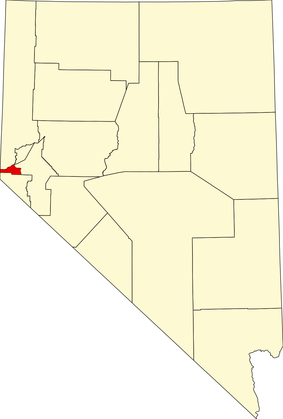 Map of Carson