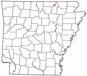 Locator map of Hardy