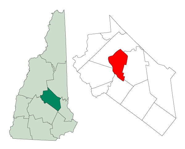 Locator map of Laconia