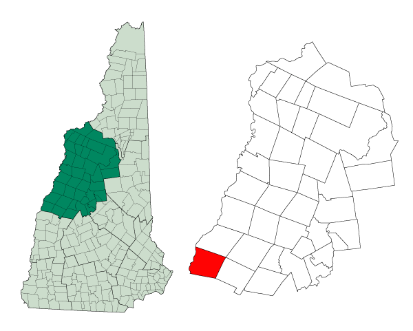 Locator map of Lebanon